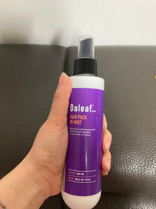 달리프 글램 헤어팩 인미스트 200ml — 5점을 준 리뷰어가 2021년 1월 올린 사용 사진