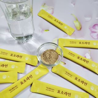 목 넘김이 편한 곡물발효효소 웰테므 효소라인 — 4.5점을 준 리뷰어가 2023년 11월 올린 사용 사진
