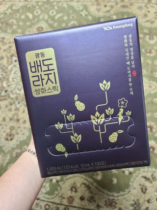 광동생활건강 나우 [광동] 배도라지 쌍화스틱 10mL x 100포 — 5점을 준 리뷰어가 2022년 12월 올린 사용 사진