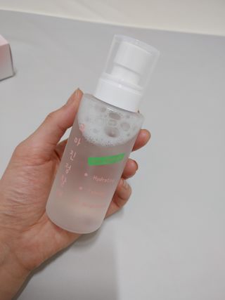 [시카앰플] 묘오한 고마진정할때 진정 스프레이 앰플 150ml — 5점을 준 리뷰어가 2021년 2월 올린 사용 사진