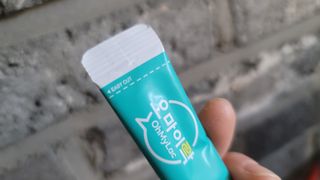[유산균] 오마이락 장편한습관 프로바이오틱스 30P — 5점을 준 리뷰어가 2022년 11월 올린 사용 사진