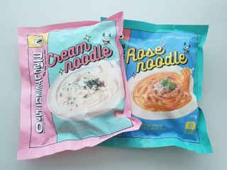 [푸딩팩토리] 로제누들떡볶이 500g / 까르보나라크림누들떡볶이 500g — 4점을 준 리뷰어가 2022년 7월 올린 사용 사진