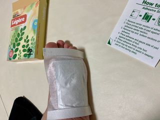 [레제르] 아로마 수액패치 발패치 10매입 - 라벤더향/유칼립투스향/대나무향 — 4점을 준 리뷰어가 2022년 2월 올린 사용 사진