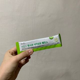 아임오 풋사과 식이섬유 밸런스 젤리 14포 — 4.5점을 준 리뷰어가 2021년 8월 올린 사용 사진