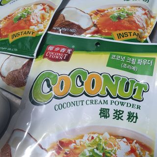 [유픽] 코코넛 커리부터 칵테일까지, 춘광 코코넛 크림 파우더 3입, 2세트, 총 6개 — 5점을 준 리뷰어가 2021년 2월 올린 사용 사진