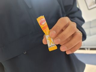 [광동제약] 비타500데일리스틱 제니 에디션60포&굿즈3종 — 5점을 준 리뷰어가 2021년 10월 올린 사용 사진
