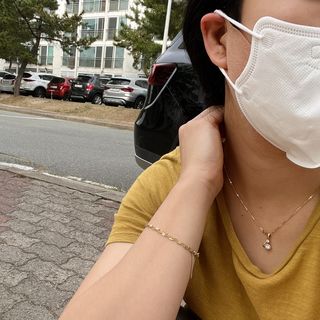 아이디플라코스메틱 아이디 페이스핏 마이너스 밴드 v2 — 4.5점을 준 리뷰어가 2022년 5월 올린 사용 사진