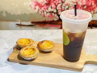 디앙뜨 포르투갈 에그타르트 오리지널 맛+패션후르츠+초콜릿타르트 맛 중 택1 — 5점을 준 리뷰어가 2021년 8월 올린 사용 사진
