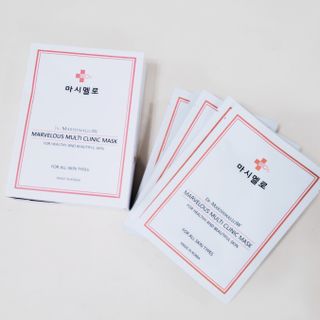 닥터마시멜로 마블러스 멀티 클리닉 마스크 — 5점을 준 리뷰어가 2021년 6월 올린 사용 사진