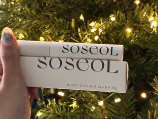 더소설 소설 블랙아이래쉬 세럼 10g(SOSEOL BLACK EYELASH SERUM 10g) — 5점을 준 리뷰어가 2023년 12월 올린 사용 사진
