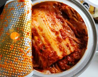 셰프애찬 알배기 겉절이 김치 1kg — 5점을 준 리뷰어가 2022년 11월 올린 사용 사진