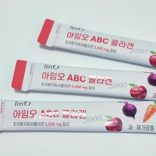 아임오 ABC 콜라겐 젤리 14포 — 4점을 준 리뷰어가 2021년 10월 올린 사용 사진