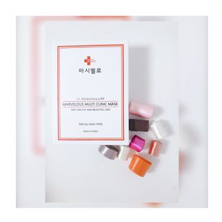 닥터마시멜로 마블러스 멀티 클리닉 마스크 — 5점을 준 리뷰어가 2021년 3월 올린 사용 사진