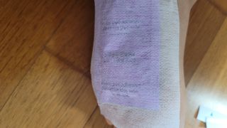 [레제르] 아로마 수액패치 발패치 30매입 -라벤더향/유칼립투스향/대나무향 — 5점을 준 리뷰어가 2022년 9월 올린 사용 사진