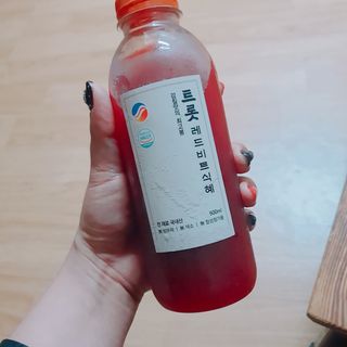 트롯전통식혜 트롯레드비트식혜 1리터 +500리터 — 5점을 준 리뷰어가 2021년 5월 올린 사용 사진