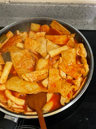응큼떡볶이 — 5점을 준 리뷰어가 2021년 3월 올린 사용 사진