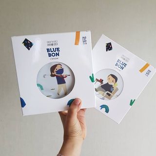 [블루 본 아이노우] 유아용 컬러마스크 40 PCS SET 2중 택 1 — 5점을 준 리뷰어가 2021년 4월 올린 사용 사진