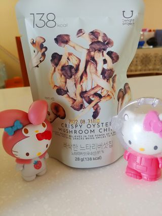 딜라이트 프로젝트 바삭한 원물칩 3종 고구마칩, 자색고구마칩, 느타리버섯칩 [총 6봉지] — 5점을 준 리뷰어가 2022년 3월 올린 사용 사진