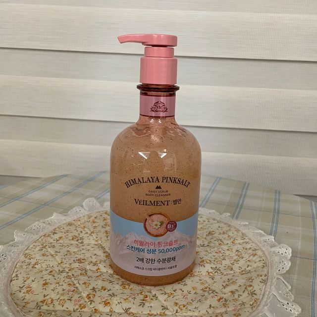 벨먼 내추럴스파 수분광채 스크럽 바디워시 600ml 5종 리뷰 사진