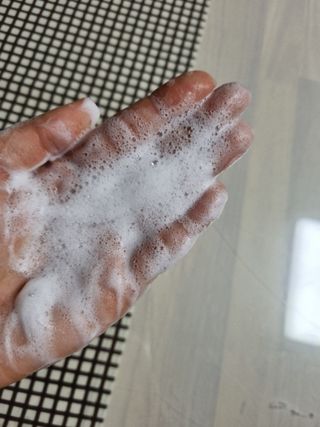 닥터스피지에이 데일리 케어 하이드레이팅 폼클렌저 — 4.5점을 준 리뷰어가 2021년 6월 올린 사용 사진