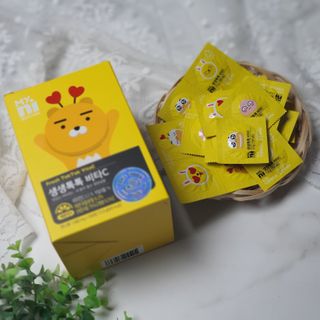 일동제약 마이니 마이니 생생톡톡비타C — 5점을 준 리뷰어가 2021년 2월 올린 사용 사진