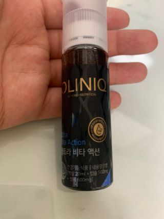 올리닉 울트라비타액션 — 5점을 준 리뷰어가 2021년 9월 올린 사용 사진
