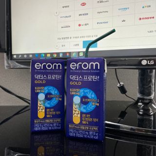 이롬 erom 닥터스 프로틴 골드 — 4점을 준 리뷰어가 2021년 4월 올린 사용 사진