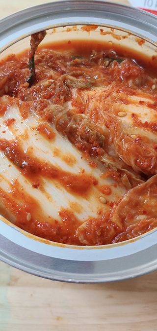 셰프애찬 알배기 겉절이 김치 1kg — 5점을 준 리뷰어가 2022년 11월 올린 사용 사진