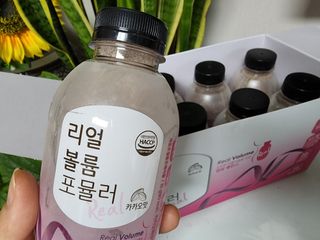 래디 리얼볼륨포뮬러 1박스(8개입) — 5점을 준 리뷰어가 2022년 3월 올린 사용 사진