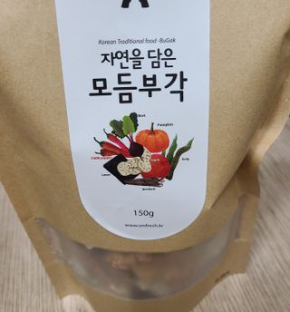 자연을담은모듬부각 — 5점을 준 리뷰어가 2022년 1월 올린 사용 사진