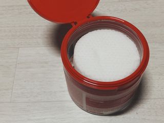 메디필 레드 락토 콜라겐 필링패드 — 5점을 준 리뷰어가 2021년 3월 올린 사용 사진