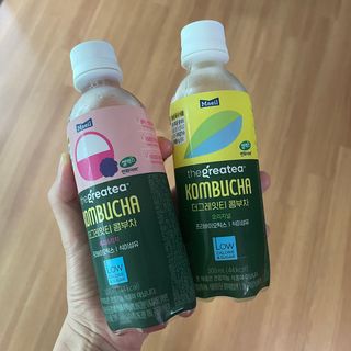 더그레잇티 콤부차 [매일유업] 더그레잇티 44kcal 콤부차 300ml *12개입 (오리지널 6개+베리리치 6개) — 5점을 준 리뷰어가 2023년 7월 올린 사용 사진