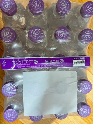 몽베스트 [MONTBEST] 330mL 20병 — 4점을 준 리뷰어가 2021년 10월 올린 사용 사진
