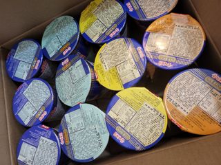 NISSIN 닛신 컵누들  4종 - 씨푸드오리지날, 씨푸드 스파이시, 씨푸드 커리, 씨푸드 XO소스 — 5점을 준 리뷰어가 2022년 4월 올린 사용 사진