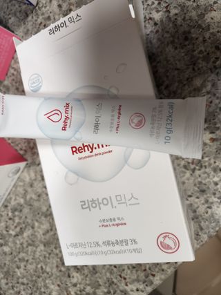 리하이.믹스 수분보충용믹스 리하이.믹스 (Rehy.mix) — 4점을 준 리뷰어가 2022년 6월 올린 사용 사진