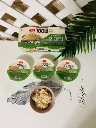 [구매평]양반 동원 양반 100밥 현미밥, 130g, 12개 — 5점을 준 리뷰어가 2025년 4월 올린 사용 사진