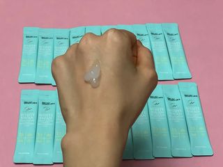 오투에니원 화이트 스완 갈락토미세스 비타민 C 워터 슬리핑 마스크 — 5점을 준 리뷰어가 2022년 12월 올린 사용 사진