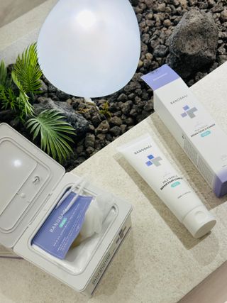 바노바기 코스메틱 바노바기 밀크씨슬 리페어 시카 폼 클렌저 플러스 120ml + 퀵 마스크 플러스 30매 — 5점을 준 리뷰어가 2023년 7월 올린 사용 사진