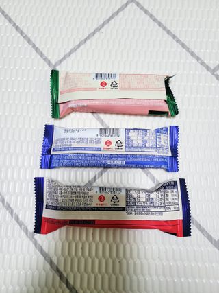 이지프로틴바 3종x각 2ea (고단백질바, 멀티단백질바, 식물성단백질바) — 4점을 준 리뷰어가 2024년 3월 올린 사용 사진