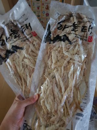 [오늘바스켓] 용대리 손질하늘태 130g — 5점을 준 리뷰어가 2021년 6월 올린 사용 사진