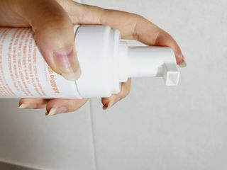 MF프리 [닥터문] 유산균 락토케어 질경초 여성청결제 200ml (폼타입) — 5점을 준 리뷰어가 2022년 9월 올린 사용 사진
