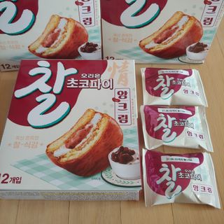 찰초코파이 앙크림 찰 초코파이 정 앙크림 — 5점을 준 리뷰어가 2020년 12월 올린 사용 사진