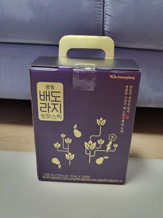 광동생활건강 나우 [광동] 배도라지 쌍화스틱 10mL x 100포 — 5점을 준 리뷰어가 2022년 12월 올린 사용 사진
