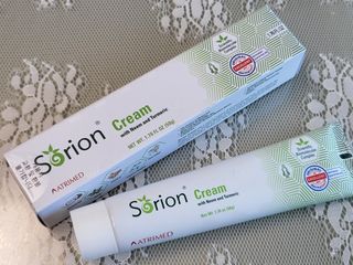 건선/아토/습진/민감성 피부 천연보습진정크림 소리온 크림 & 센시티브 크림 50g — 5점을 준 리뷰어가 2022년 1월 올린 사용 사진