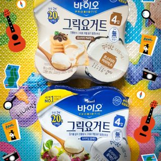 매일바이오 그릭요거트 오리지널 플레인 4개, 로스터리 커피믹스 4개 — 5점을 준 리뷰어가 2021년 12월 올린 사용 사진