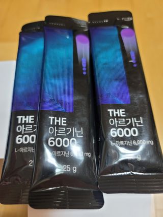 [닥터루템]THE 맛있고 THE 진한 THE 아르기닌 6000 1box (15포) — 3점을 준 리뷰어가 2022년 9월 올린 사용 사진