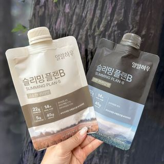 일일하우 슬리밍 플랜B 고소한 귀리맛, 진한 카카오맛 (체중조절식) — 5점을 준 리뷰어가 2023년 6월 올린 사용 사진