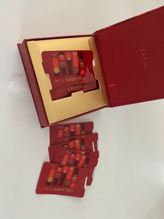 프리마인 귀족의 콜라겐, 92배 흡수율. 럭셔리 프리미엄 셀라브 콜라겐필름 30매 — 3점을 준 리뷰어가 2021년 10월 올린 사용 사진