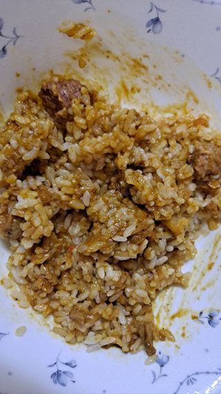 브라잇벨리 식물성 미트볼과 일본식카레의 만남, 플랜트볼 카레라이스 — 5점을 준 리뷰어가 2022년 9월 올린 사용 사진