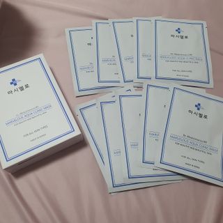 닥터마시멜로 닥터마스멜로 마블러스 아쿠아 클리닉 마스크 — 5점을 준 리뷰어가 2021년 7월 올린 사용 사진